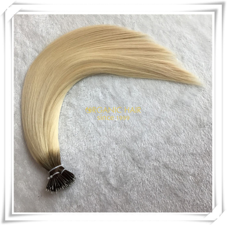 Nano ring pre bonded best quality hair extensions CNY035